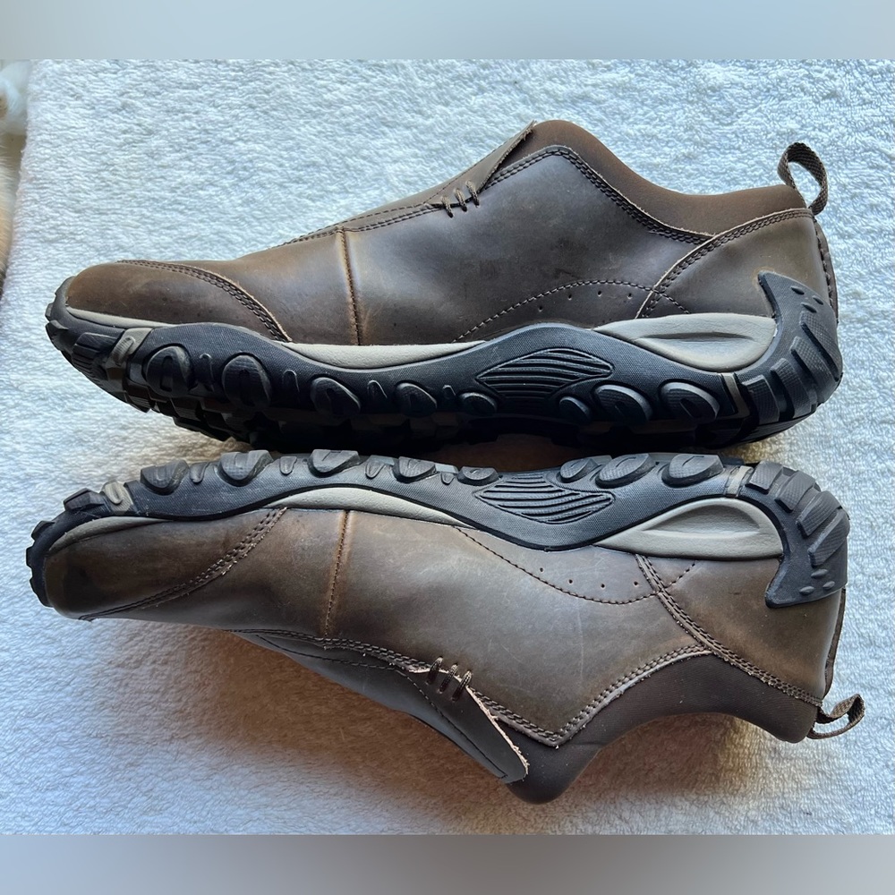 Merrell Leather Slip-On Shoes Dark Earth J111939C Hard To Find Men’s Size 15
